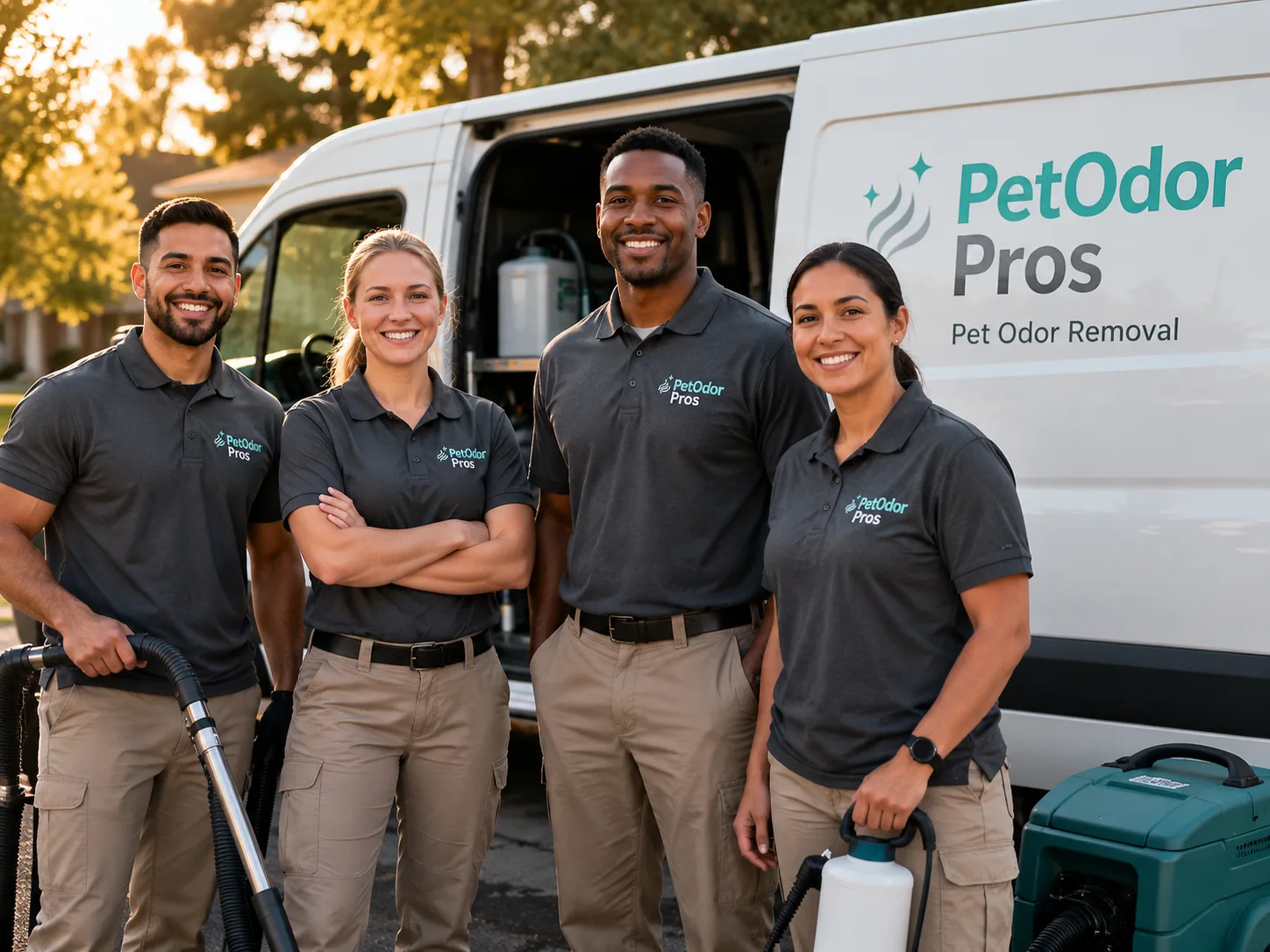 Pet Odor Removal team serving Hermitage, AR
